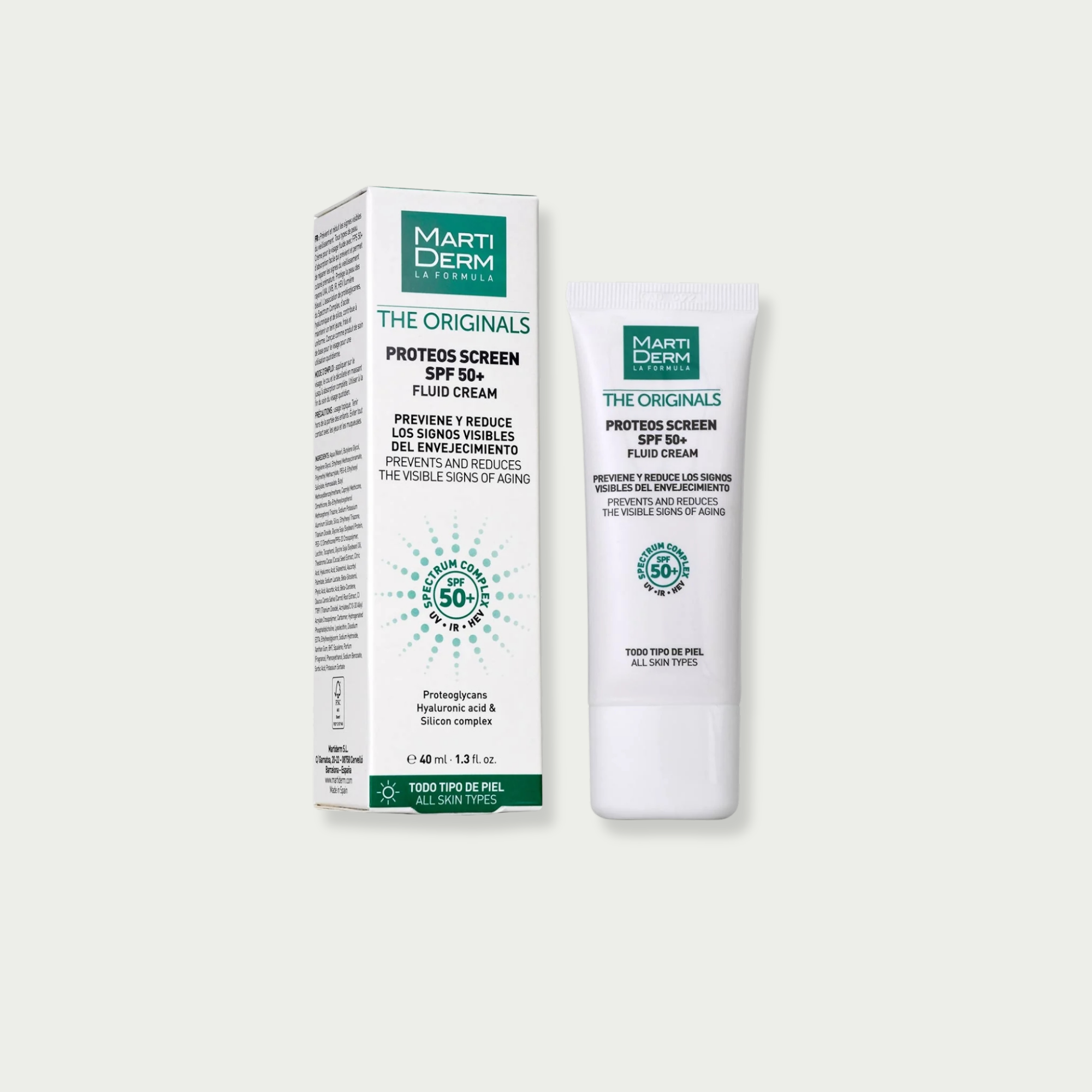 MARTIDERM THE ORIGINALS PROTEOS SCREEN FLUID CREAM