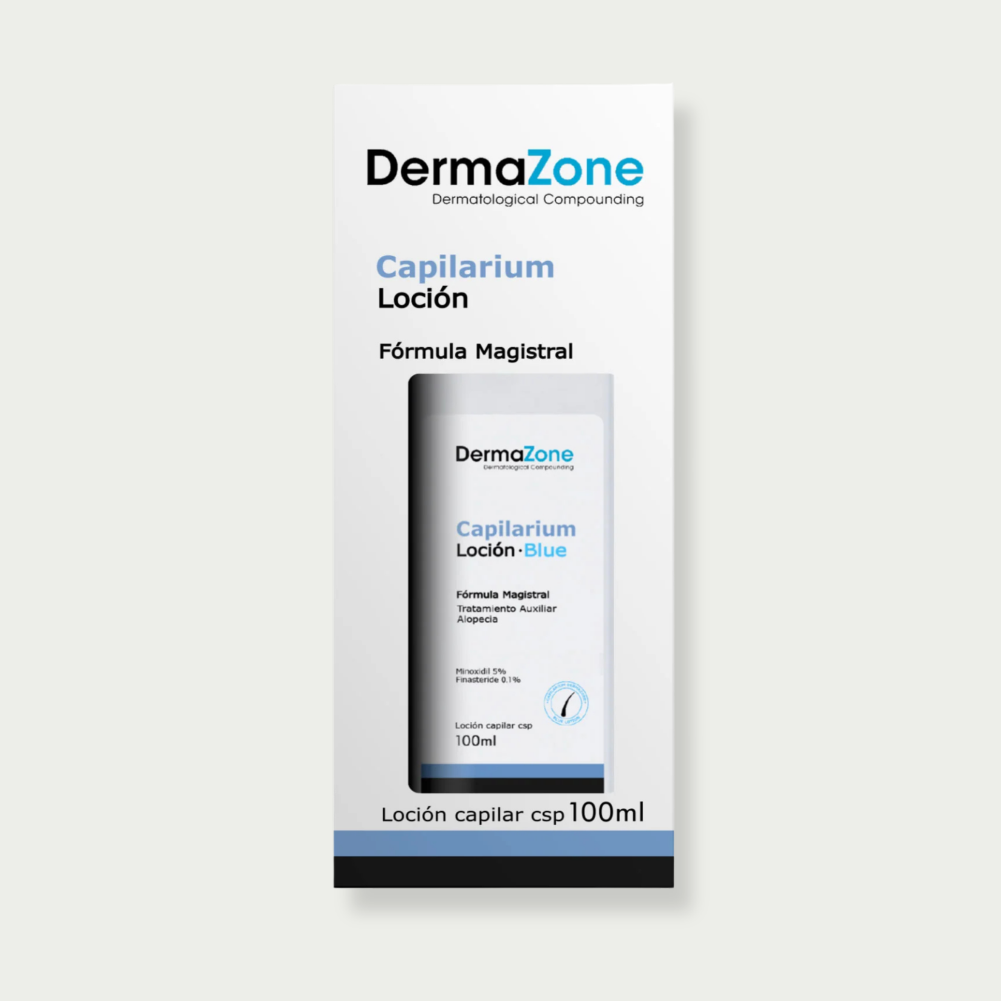 DERMA ZONE CAPILARIUM LOCIÓN BLUE
