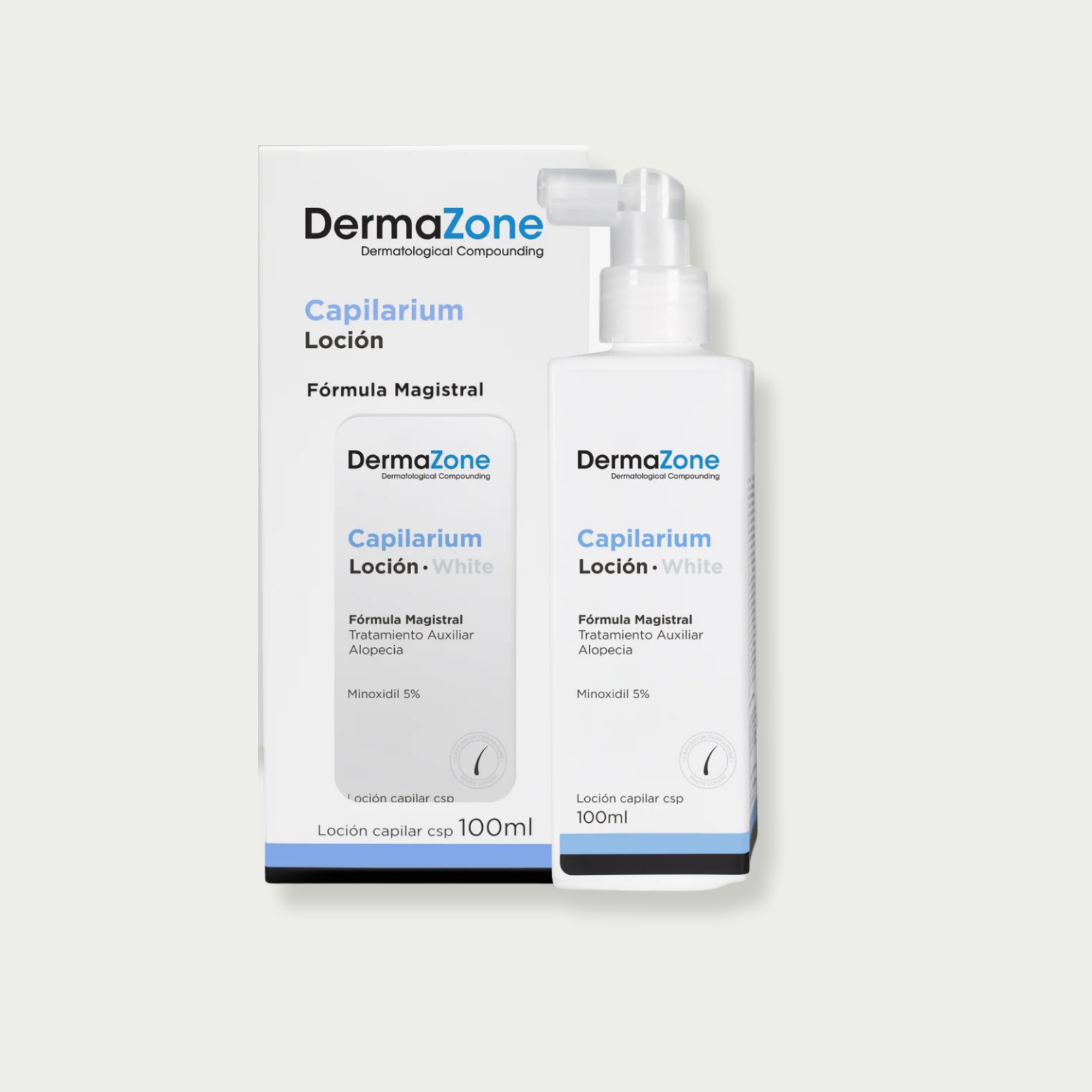 DERMA ZONE CAPILARIUM LOCIÓN WHITE