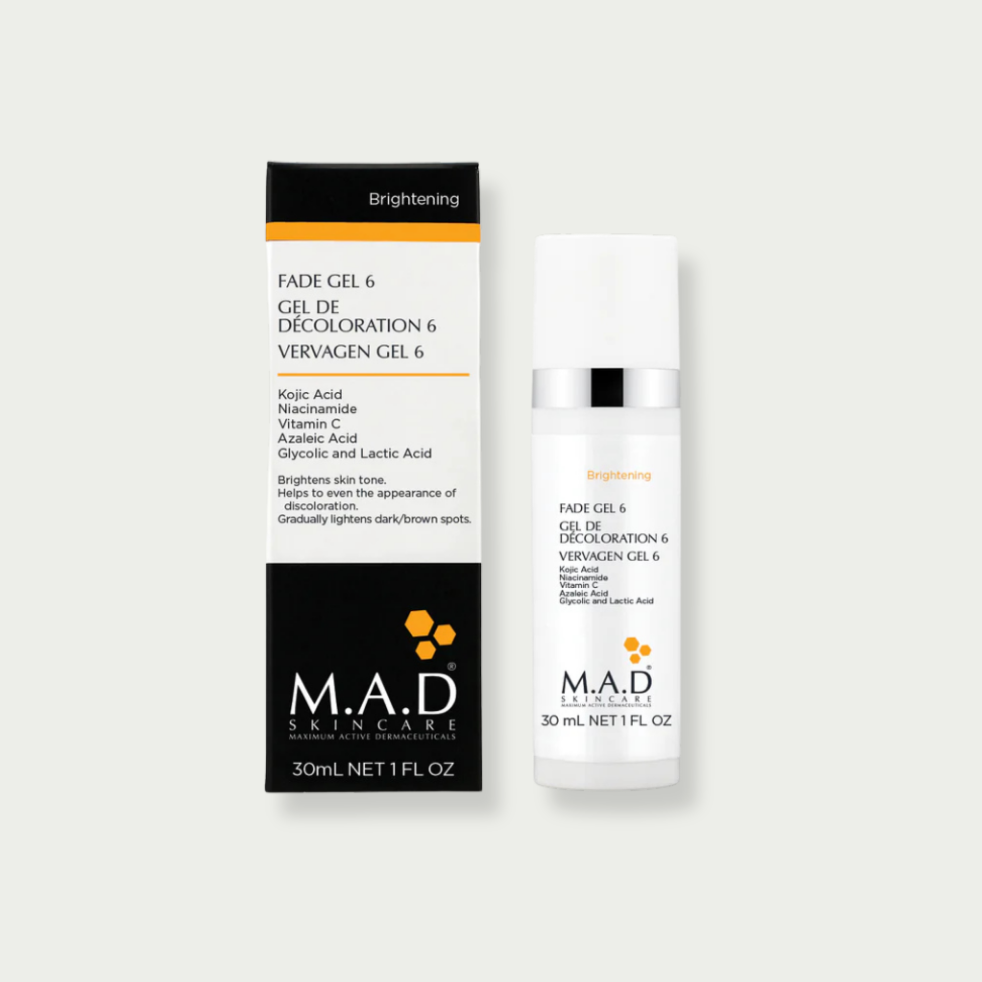 MAD FADE GEL 6 DESPIGMENTANTE