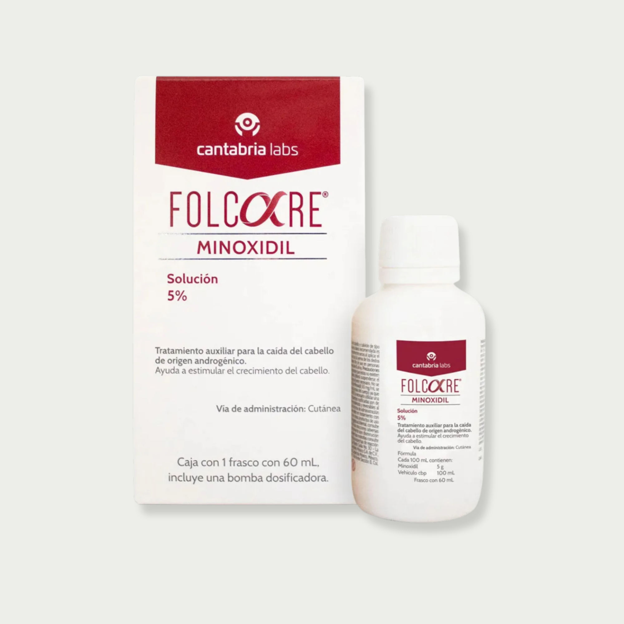 CANTABRIA LABS FOLCARE MINOXIDIL SOLUCIÓN 5%